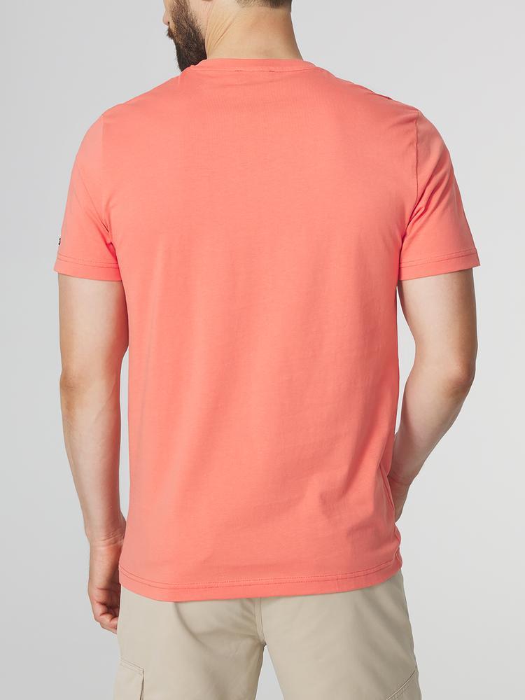 T-shirt manches courtes homme SOHANTEE Recif, col rond, 100% coton. 3/5