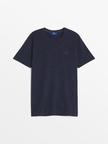 T-shirt manches courtes homme PIERETEE - Marine