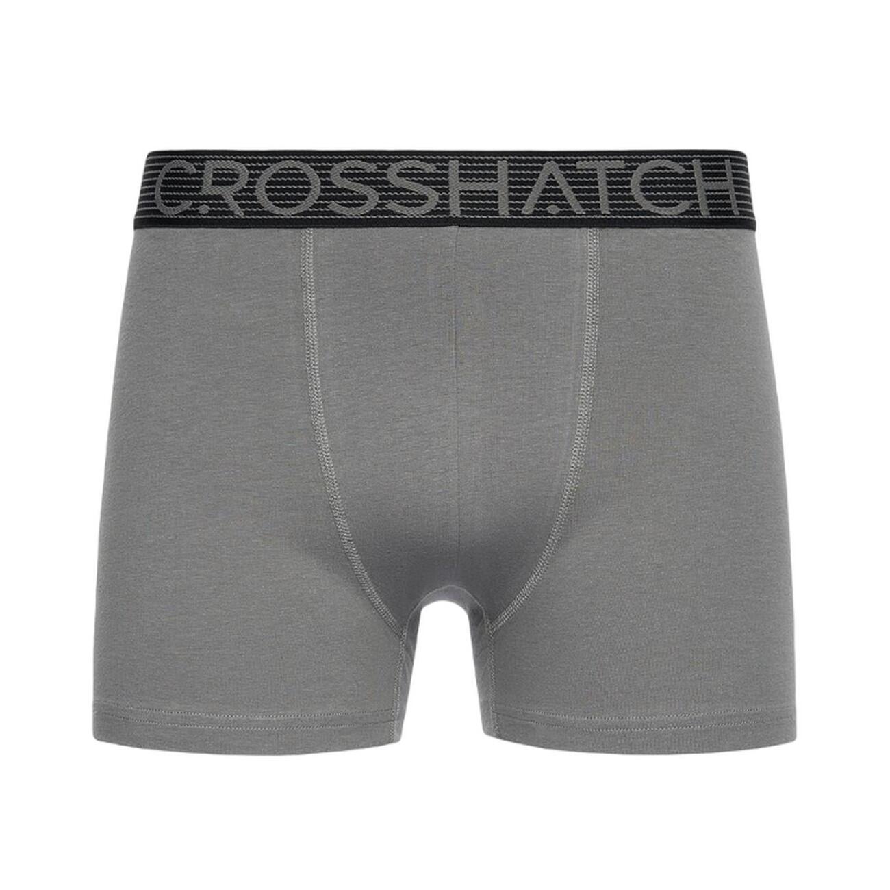 Boxers BUZZARD Homme (Noir / Gris) 4/6