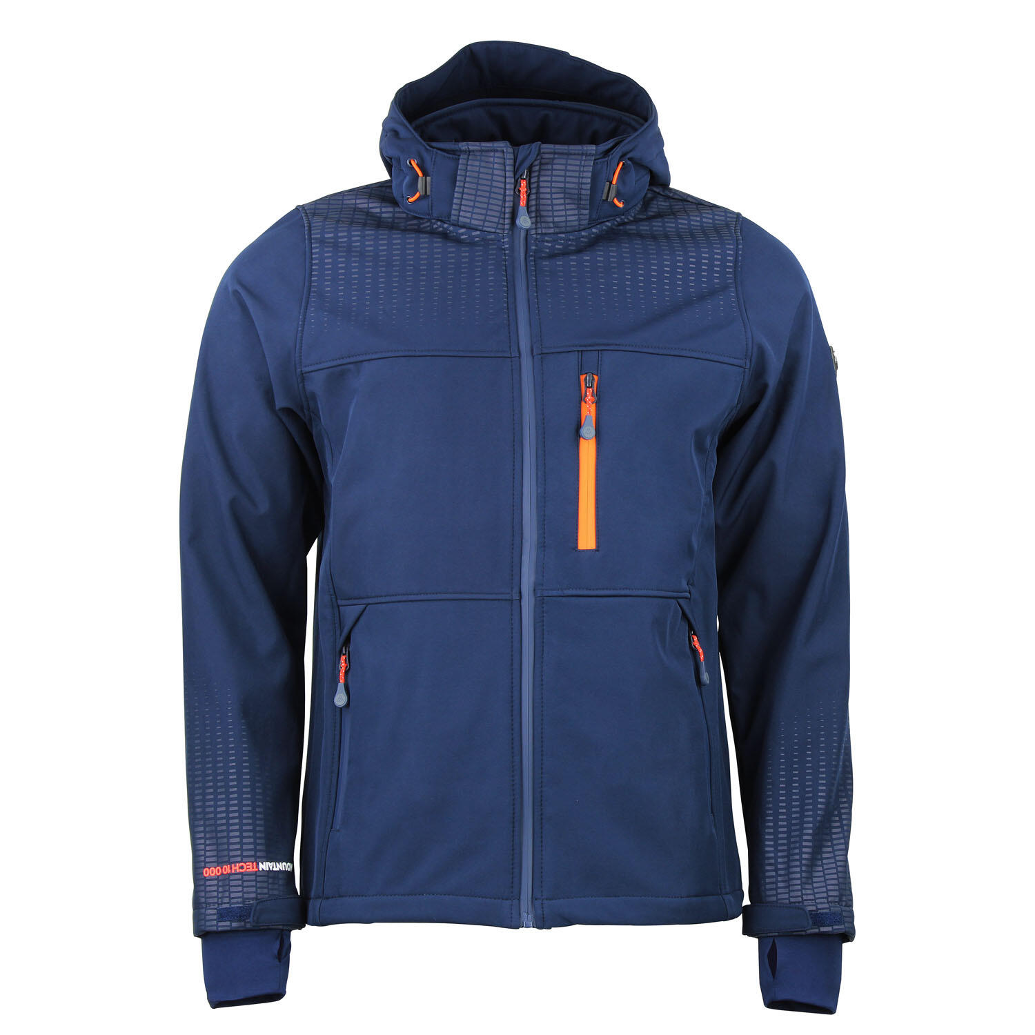 PEAK MOUNTAIN Softshell hooded jacket Peak Mountain Cabra