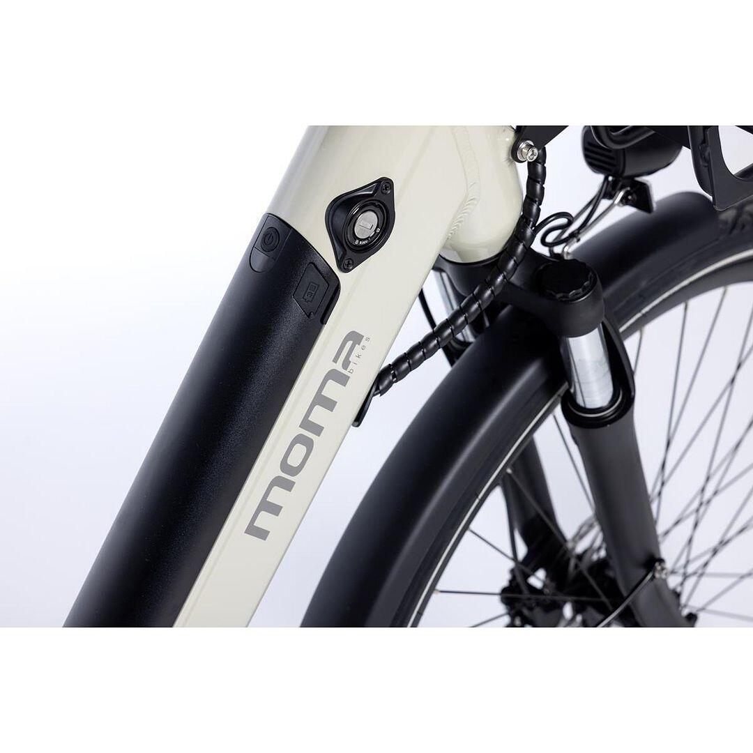 Bicicleta elétrica, Urb-e 28", SHIMANO 7V Autonomia até 80 km, Bateria 36V13Ah 5/7