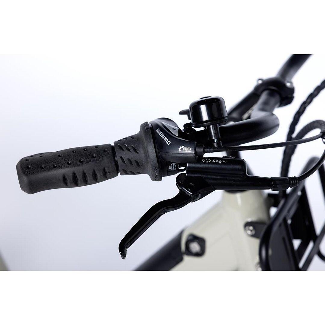 Bicicleta elétrica, Urb-e 28", SHIMANO 7V Autonomia até 80 km, Bateria 36V13Ah 4/7
