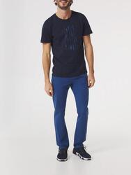 T-shirt homme SABRITEE Arctique, manches courtes, col rond, 100% coton