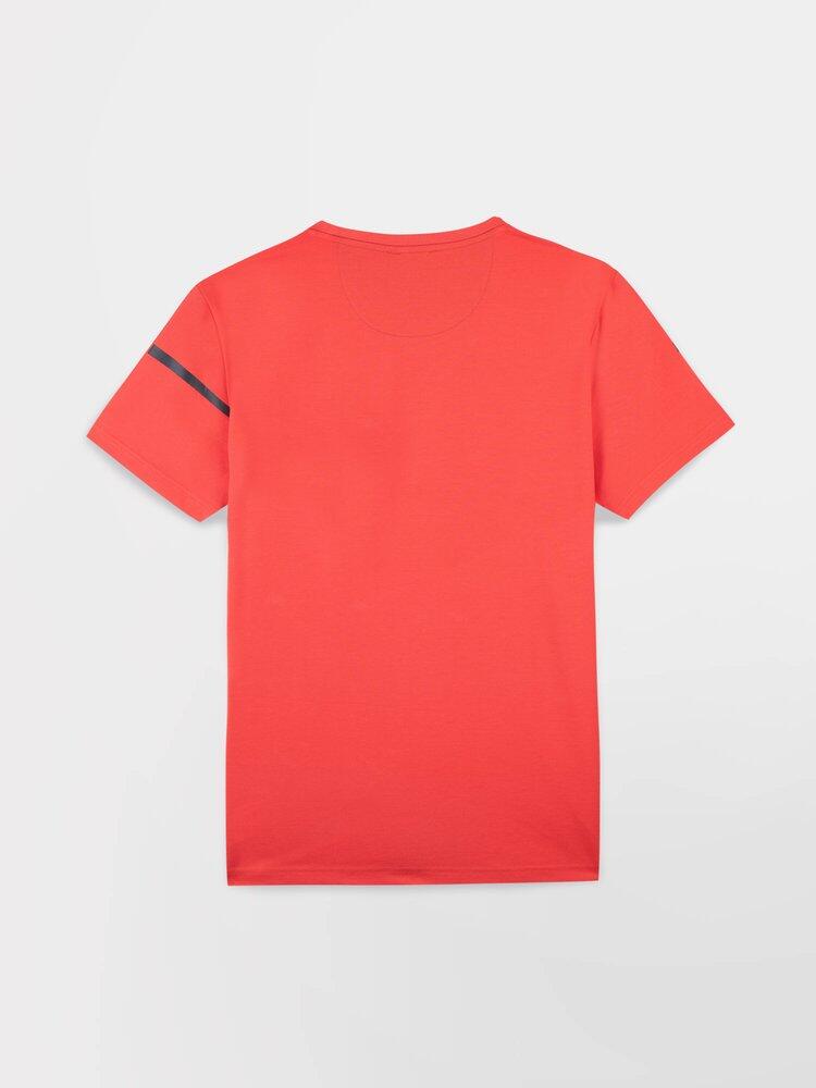 T-shirt manches courtes homme BRICETEE - coupe ajustée, mélange coton 4/4