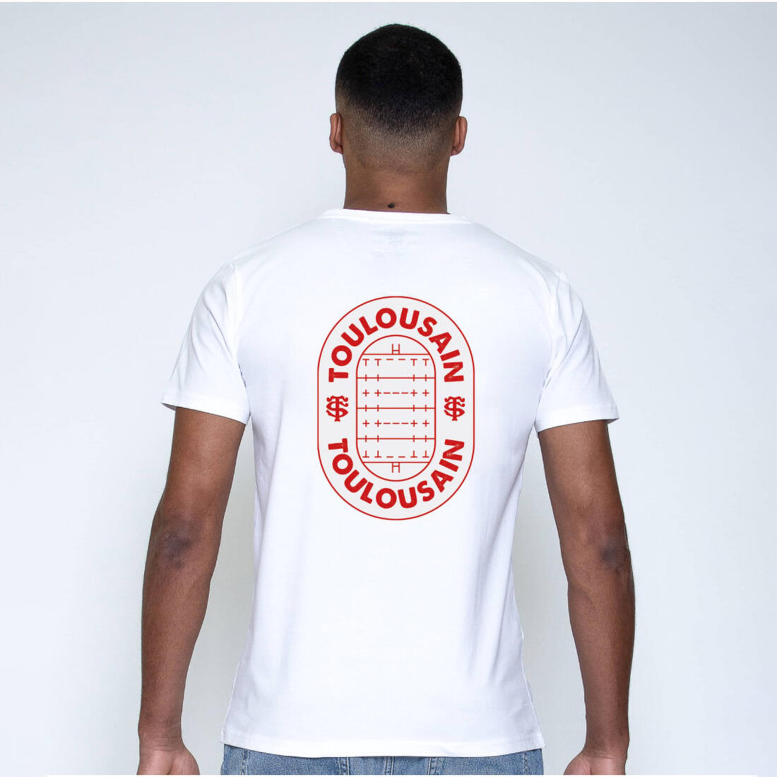 Koton Maglietta Uomo Con Stampa Psyhedelic – Cotone 100% – Collezione Design Bianco (Taglia XL)