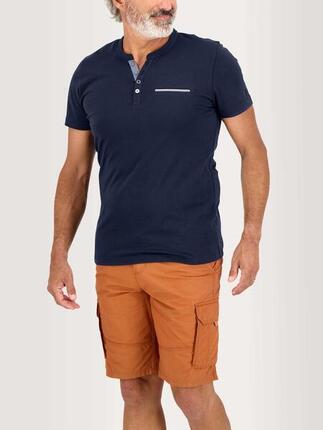 T-shirt manches courtes Homme - BLAKETEE Bleu Marine