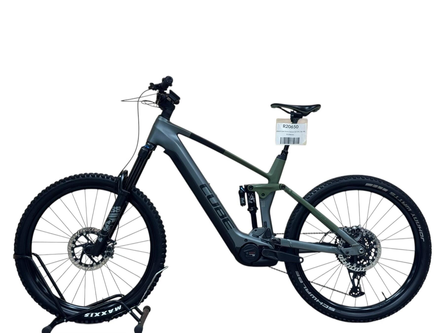 Reconditionné - VTT électrique Cube Stereo Hybrid 160 HPC TM 750 - comme neuf 2/7