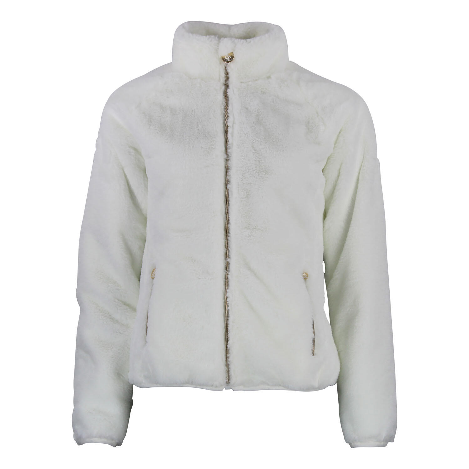Peak Mountain - Blouson Polaire Fausse Fourrure Femme Peak Mountain Arendel - Blouson - Blanc - Decathlon