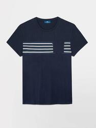 1973 T-shirt manches courtes Homme AMORITEE Navy