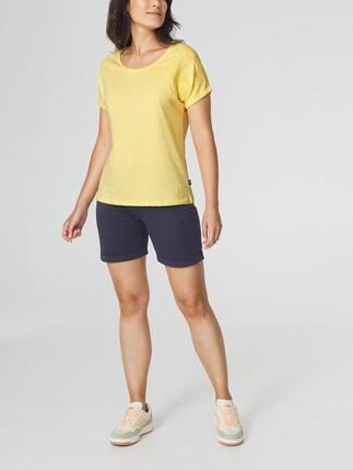 T-shirt manches courtes femme ZELDATEE Citron