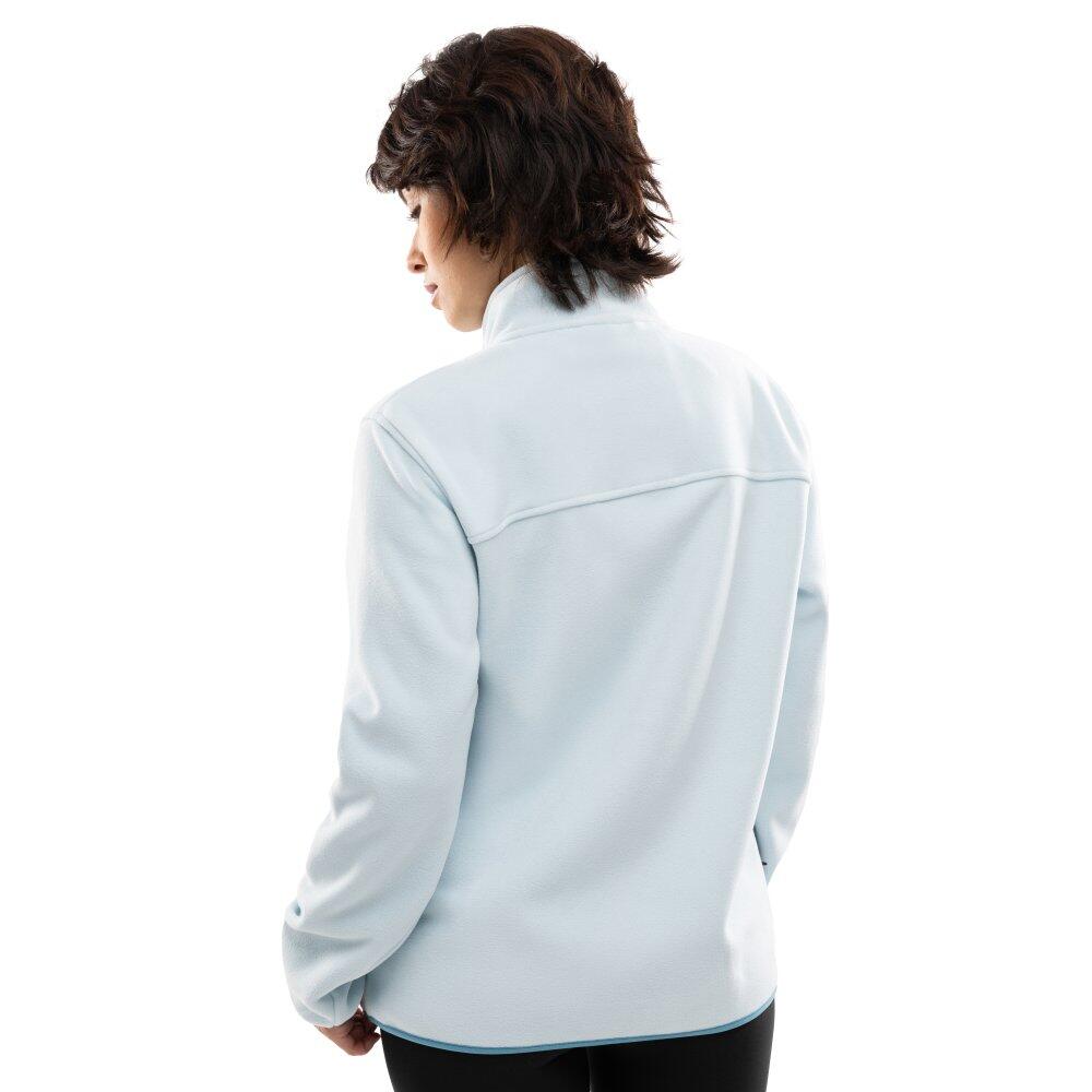 Pull polaire épais femme Sports d'hiver Nagano-W Bleu 2/8