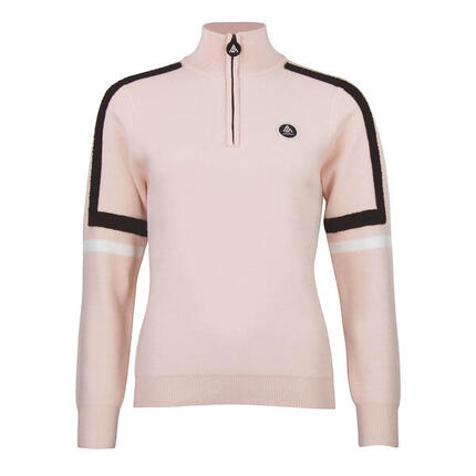 Pull col roulé 1/2 zip femme Peak Mountain Asta