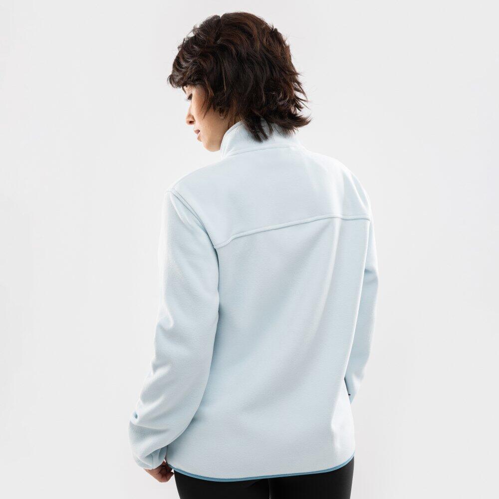 Pull polaire épais femme Sports d'hiver Nagano-W Bleu 6/8