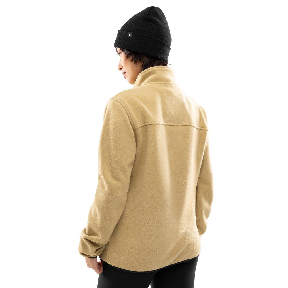 Pull polaire épais femme Sports d'hiver Yari-W Beige 2/7