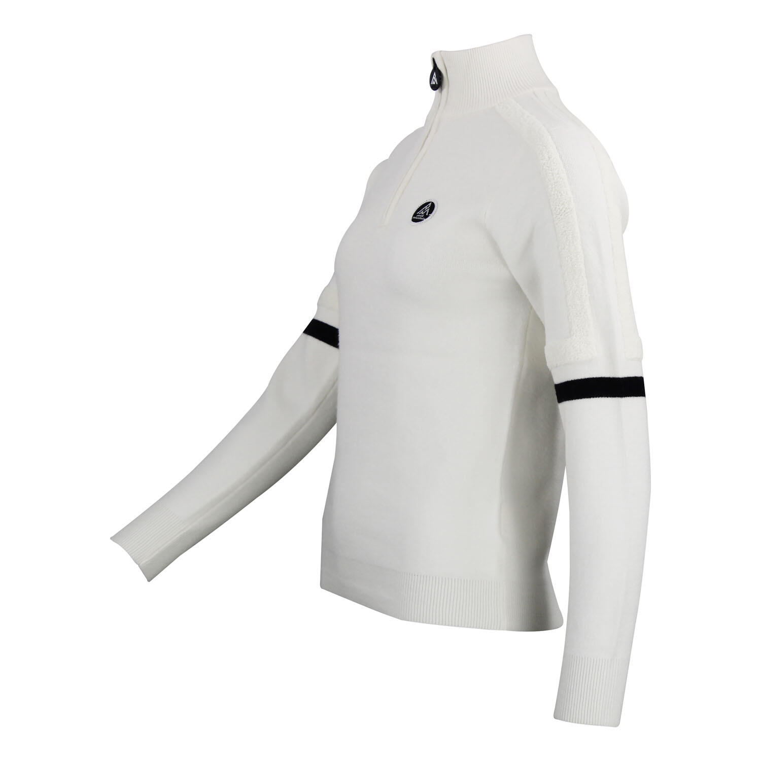 Pull col roulé 1/2 zip femme Peak Mountain Asta 3/3