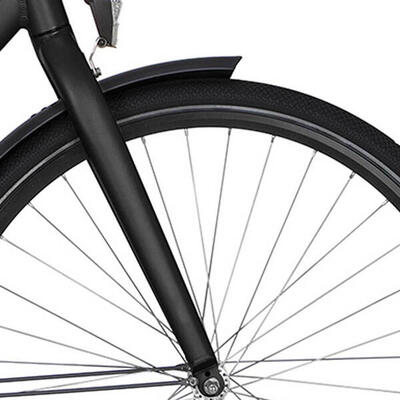 Cortina voorvork common jet black matt