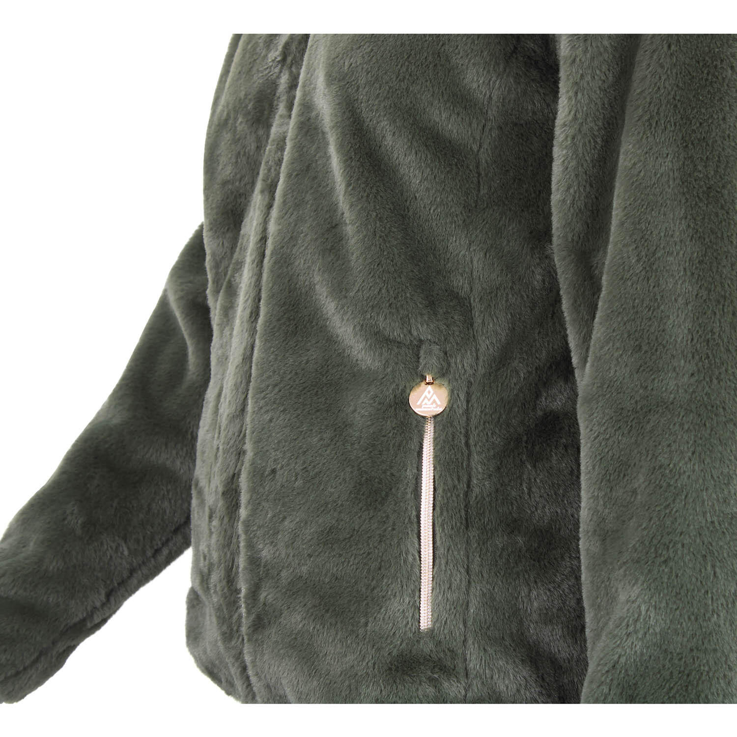 Blouson polaire fausse fourrure femme Peak Mountain Arendel 4/5