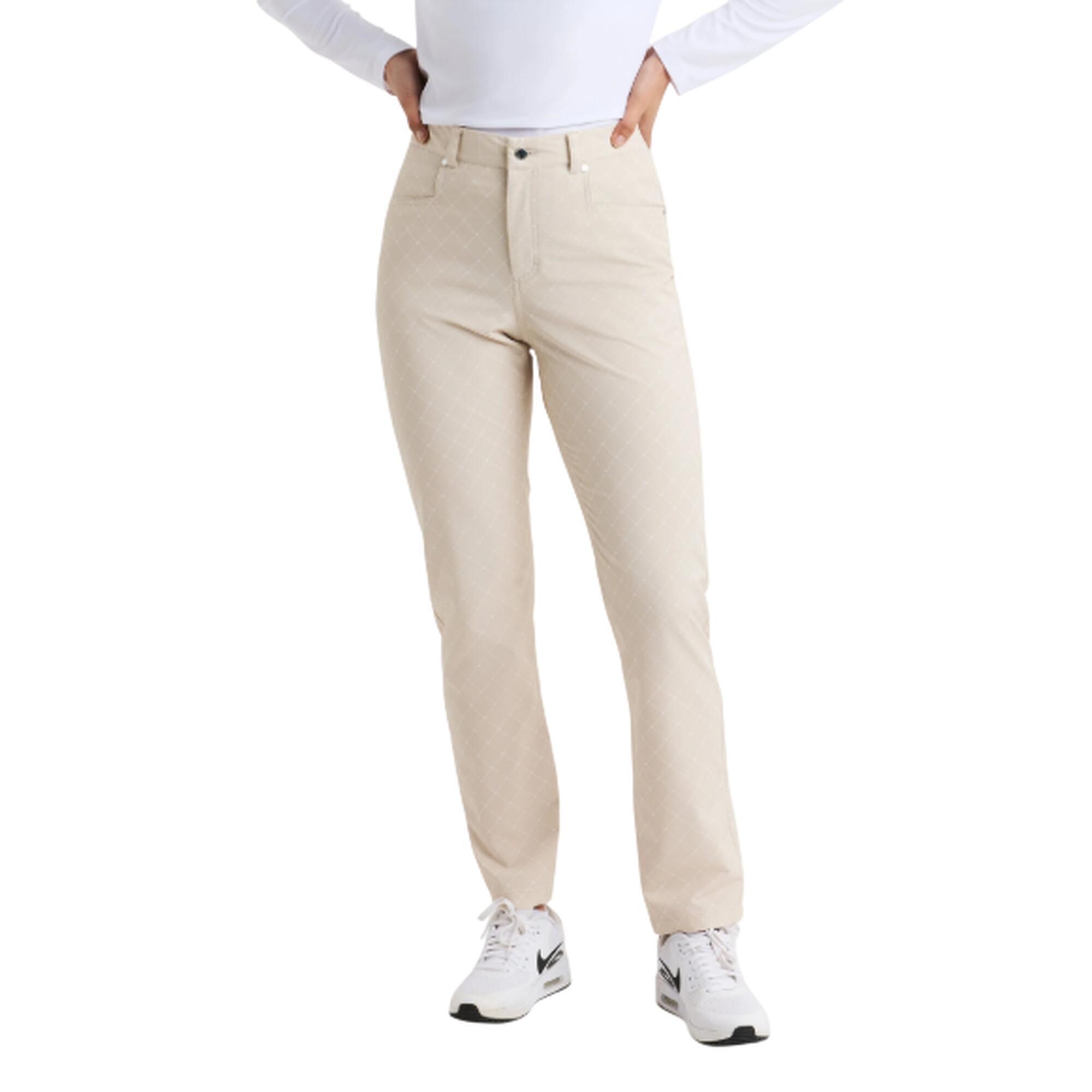 Röhnisch - Röhnisch Chie Comfort Pants, Pantalon De Golf Pour Femme - Pantalons - Beige - Decathlon