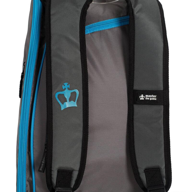 Black Crown Ultimate Series V2 Padel Bag Gris/Azul ÚNICA