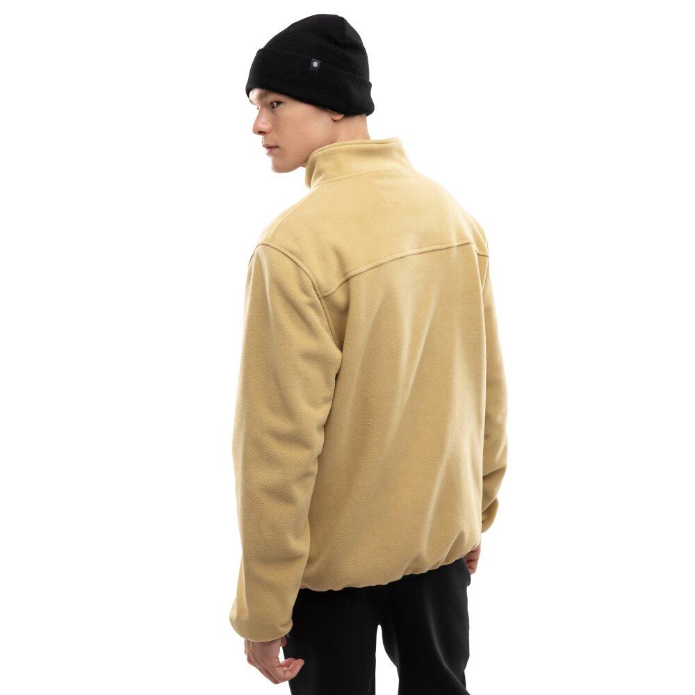 Camisola polar grossa com meio fecho para homem Desportos de inverno Yari Beige 2/8