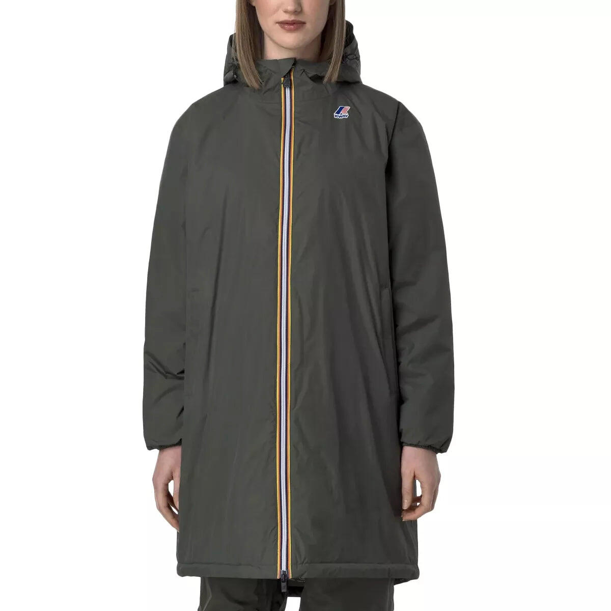 Parka con Cappuccio Imbottito K-Way Le Vrai 4.0 Eiffel East Warm Kway 2/6