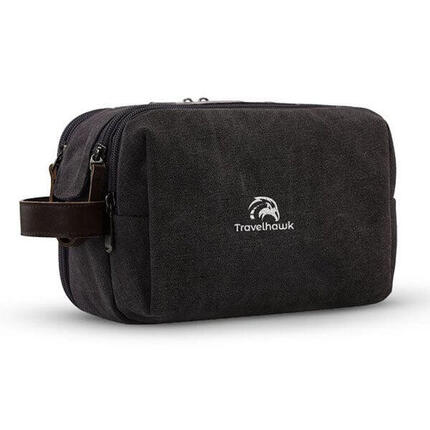 Kulturbeutel – Unisex-Reisetasche – Herren/Damen – Schwarz