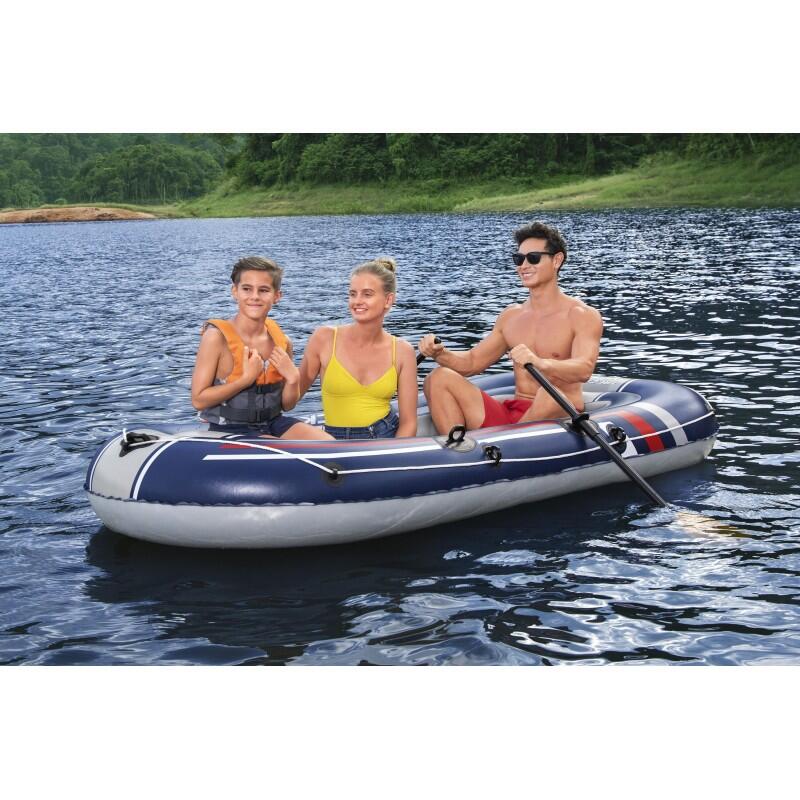 Barca Hinchable para 2 Adultos y 1 Niño Bestway Hydro-Force Treck X2 5/7