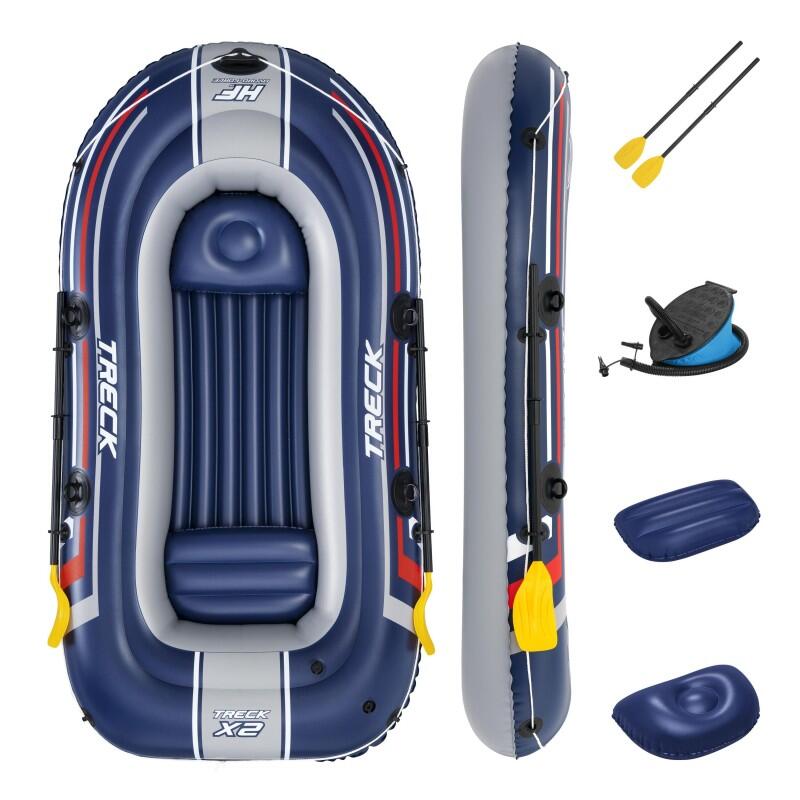 Barca Hinchable para 2 Adultos y 1 Niño Bestway Hydro-Force Treck X2 6/7