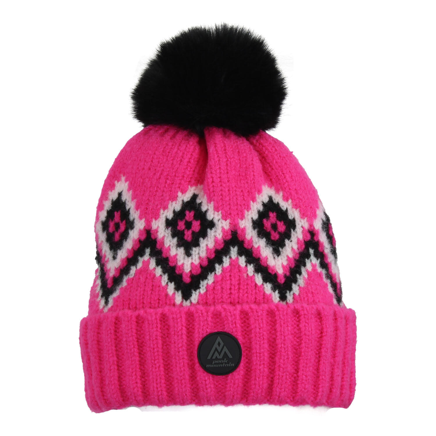 Peak Mountain - Bonnet Peak Mountain Monceau - Bonnet - Rose - Taille Unique - Decathlon