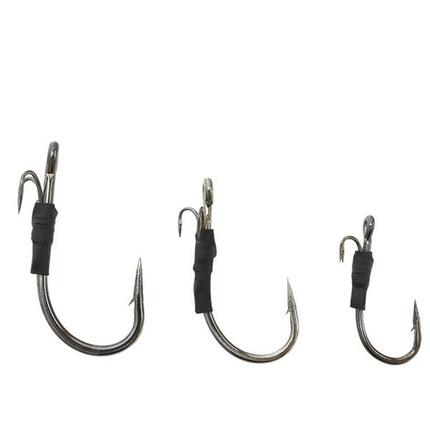 Set Hameçons Silure Monster Cat Super Strong LB Tailles 2/0 4/0 6/0 12 pièces