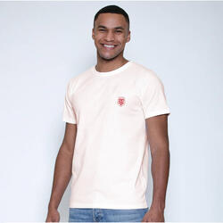T-shirt Unisexe Lifestyle Stade Toulousain Rugby Ecru pour adulte