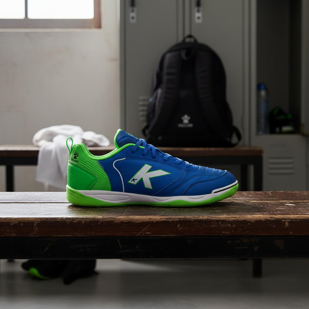 Kelme Zapatillas De Fútbol Sala Goleiro Azul Verde Unisex 7/7