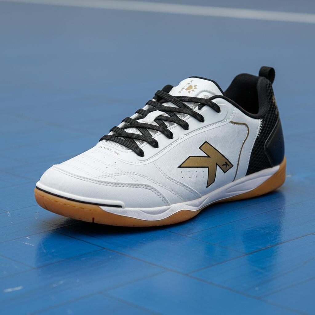 Kelme Zapatillas De Fútbol Sala Goleiro Blanco Negro Unisex 4/7