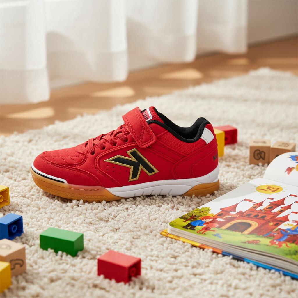 Kelme Zapatillas De Fútbol Sala De Niño Precision Elastic Rojo Unisex Kids 5/7