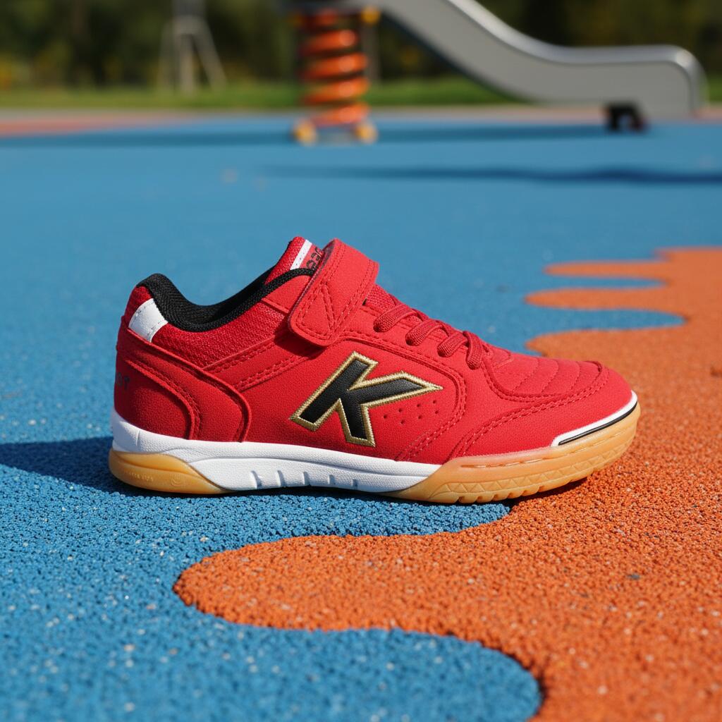 Kelme Zapatillas De Fútbol Sala De Niño Precision Elastic Rojo Unisex Kids 4/7