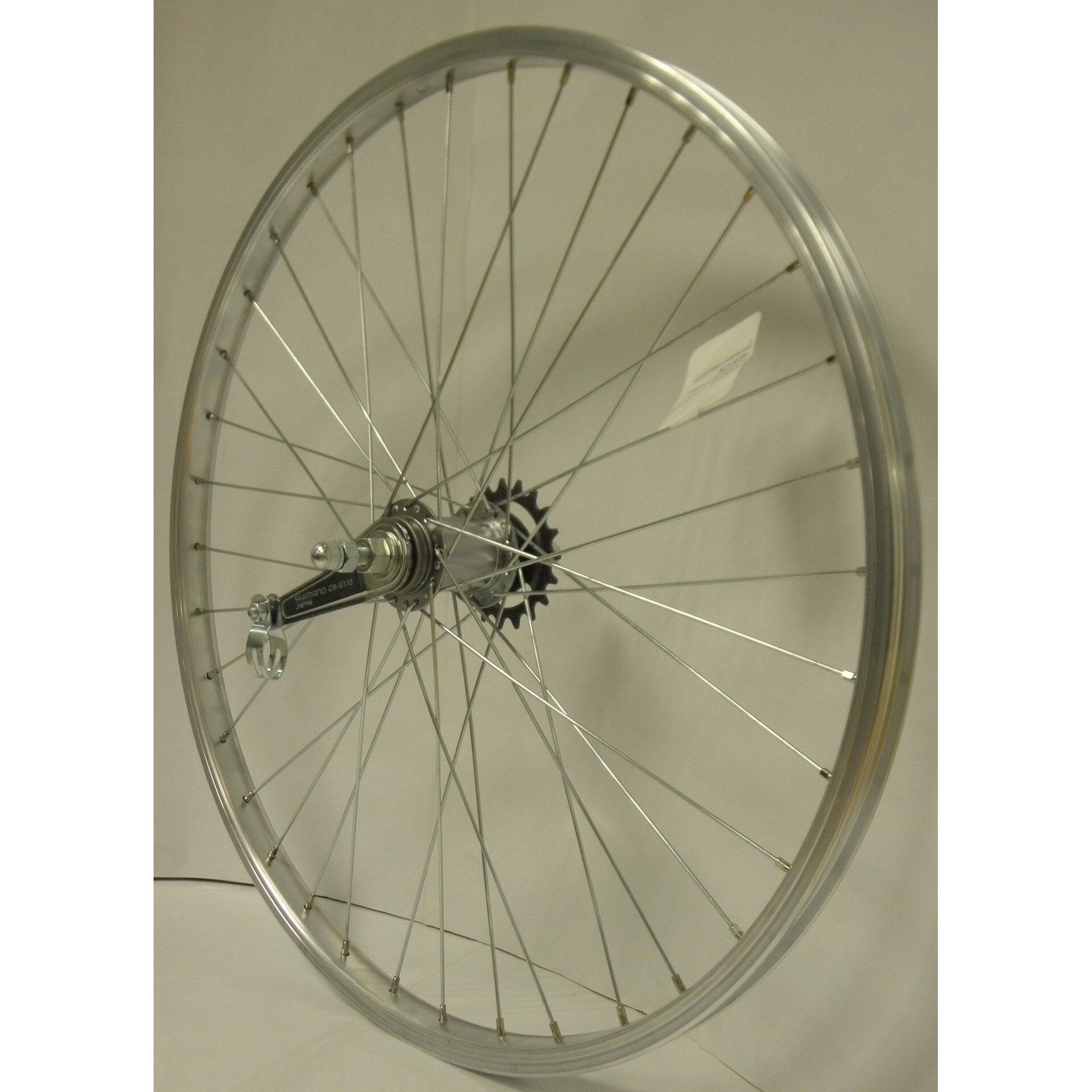 SHIMANO Ruota posteriore Shimano 24x1,75 alluminio con mozzo.