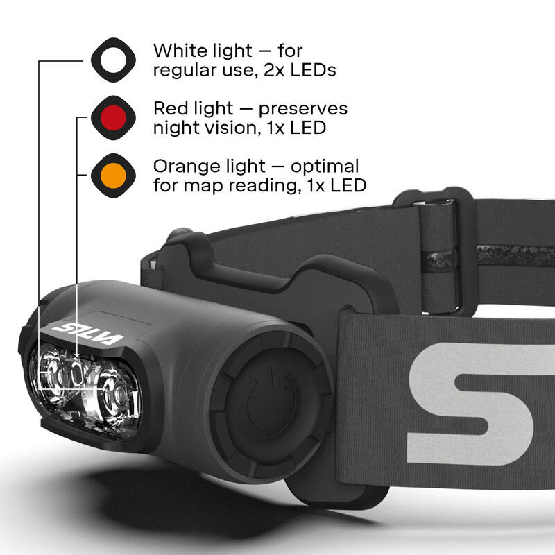 Silva Explore 4 Headlamp - szürke