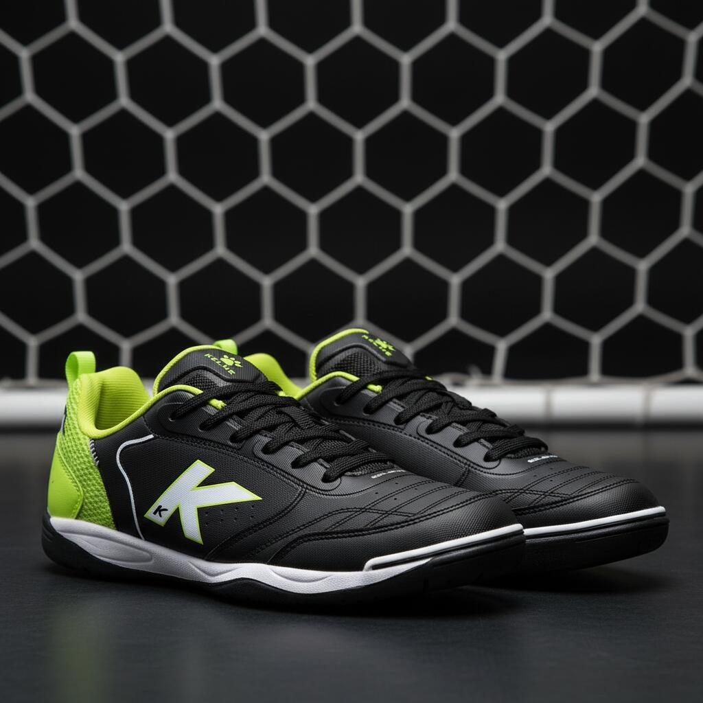 Kelme Zapatillas De Fútbol Sala Goleiro Negro Amarillo Unisex 5/7