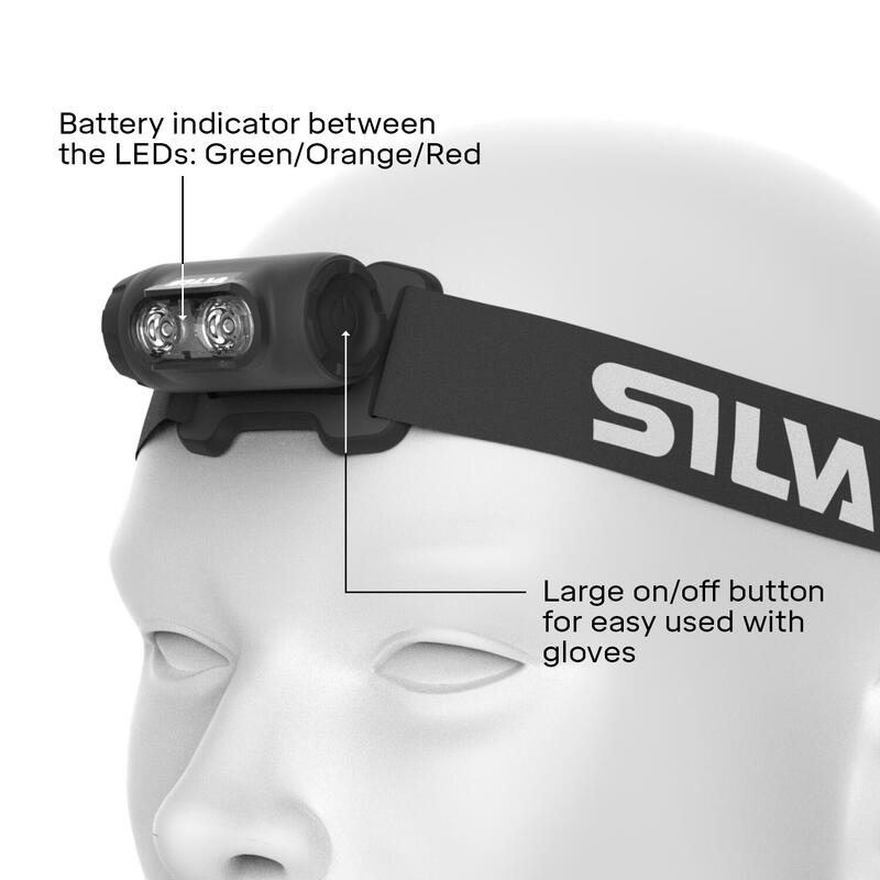 Silva Explore 4 Headlamp - szürke