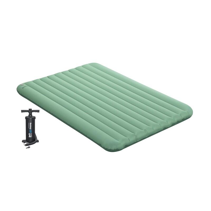 Bestway - Bestway Matelas Gonflable De Trekking 2 Places 203 X 142 X 15 Cm Avec Gonfleur - Matelas Gonflable - Multicolore - Taille Unique - Decathlon