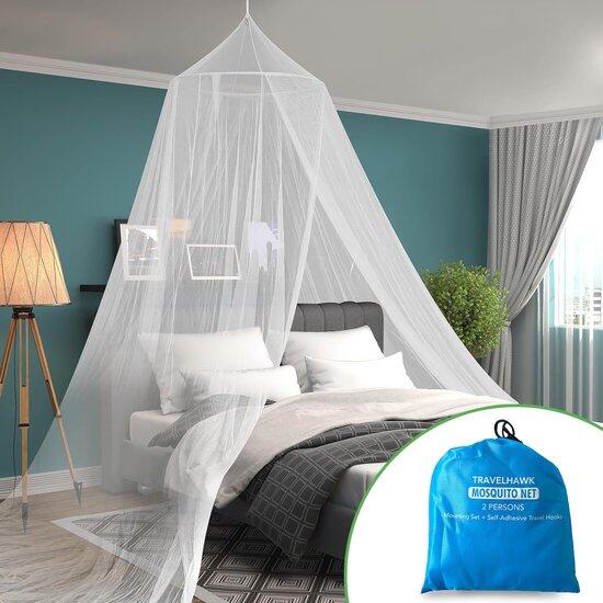 Rundes Moskitonetz – Moskitonetz – Geeignet für 2 Personen