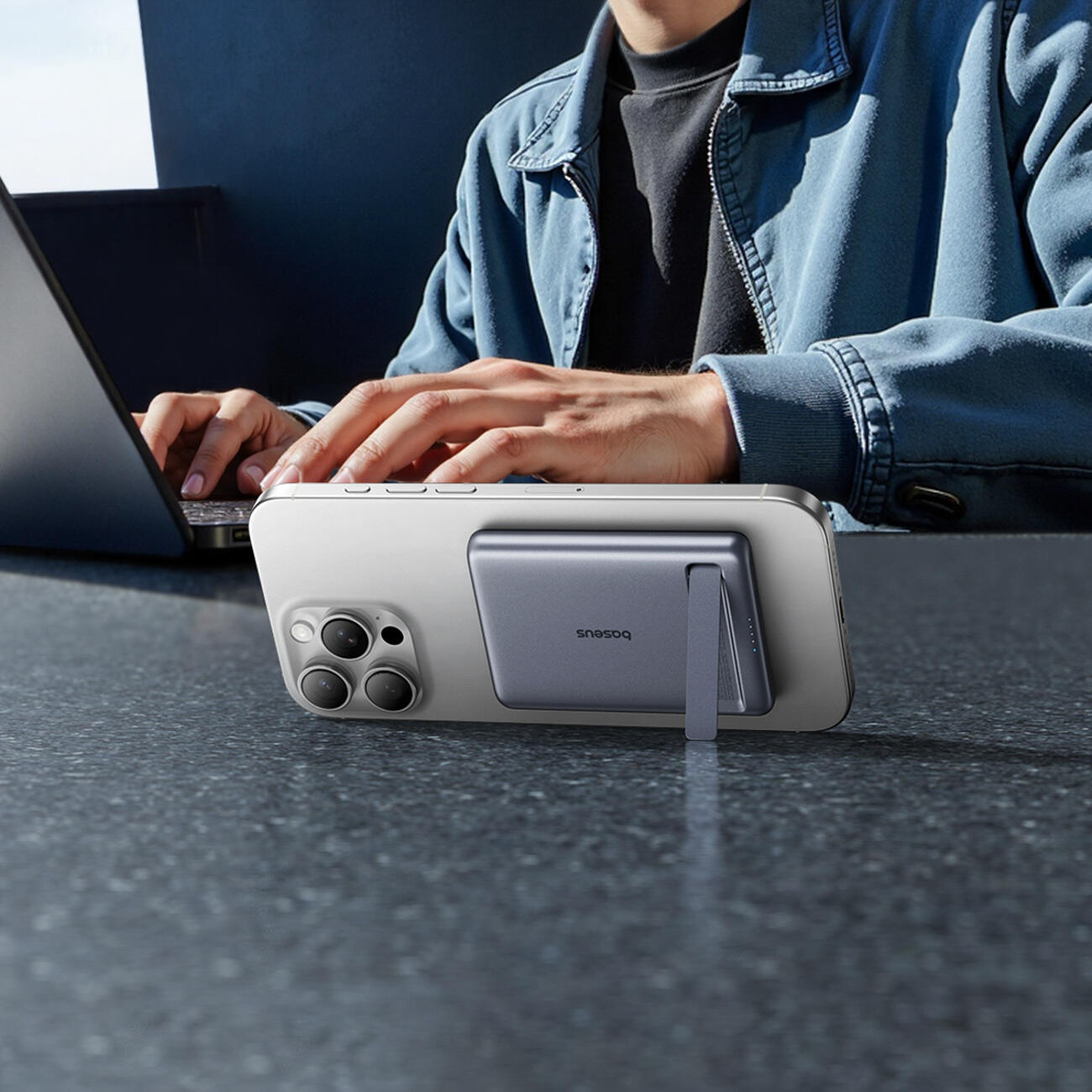 Powerbank Baseus Induction Qi2 5000mAh MagSafe 20W 4/7