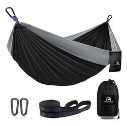 Hamac – Double et Simple – Sac de rangement et mousquetons inclus