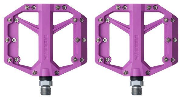 SHIMANO Shimano PD-GR400 Pedali piatti viola