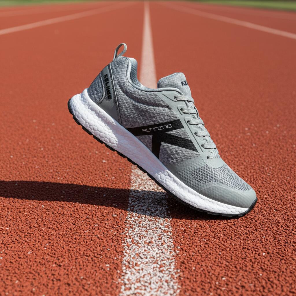 Kelme Zapatillas Running K-rookie Gris Negro Unisex 7/7