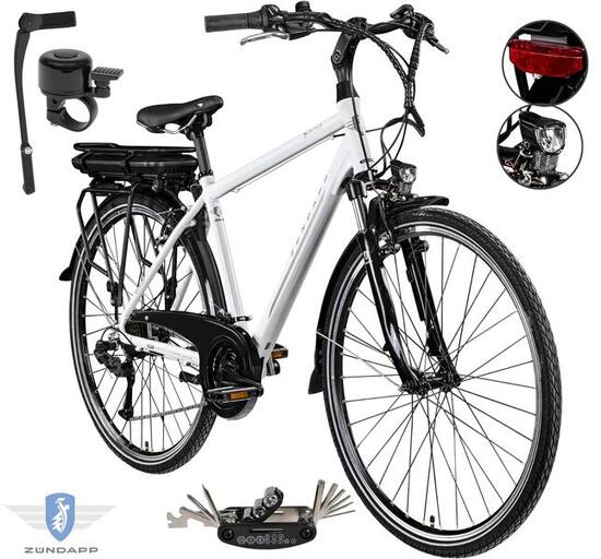 Rower Elektryczny Trekkingowy Zündapp Z802 Koła 28