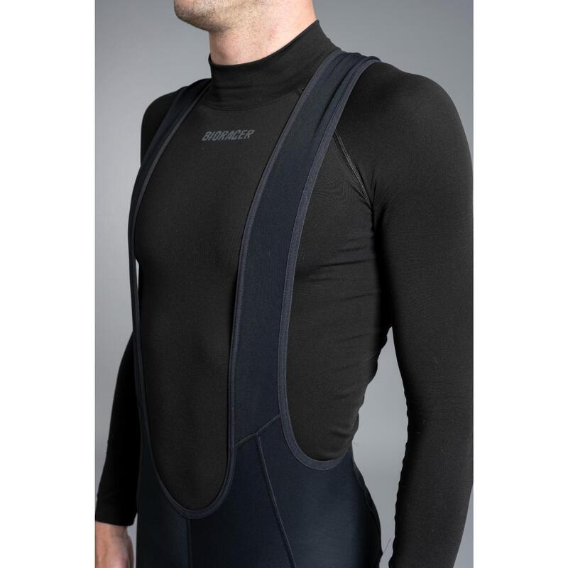 Long Cycling Bib Tights Winter Insulating Water-Repellent Men - Tempest Pixel Bl