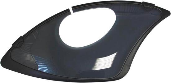Hesling jasbeschermer 28/6 Elegance transparant-zwart.