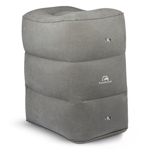 Aufblasbares Flugzeugbett – Reisekissen & Fußkissen