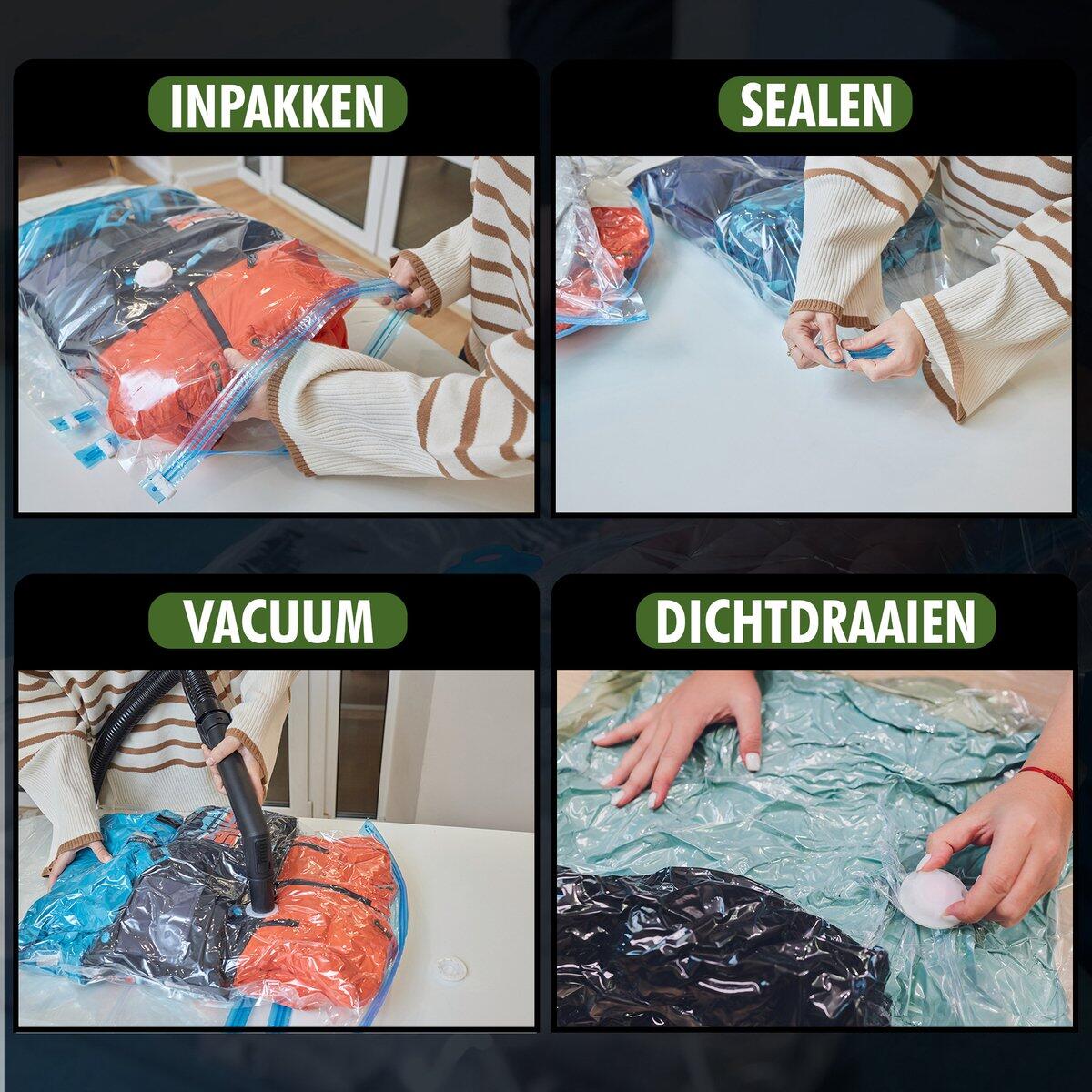 Bolsas para aspiradora – 13 unidades – Incluye bomba manual 6/7